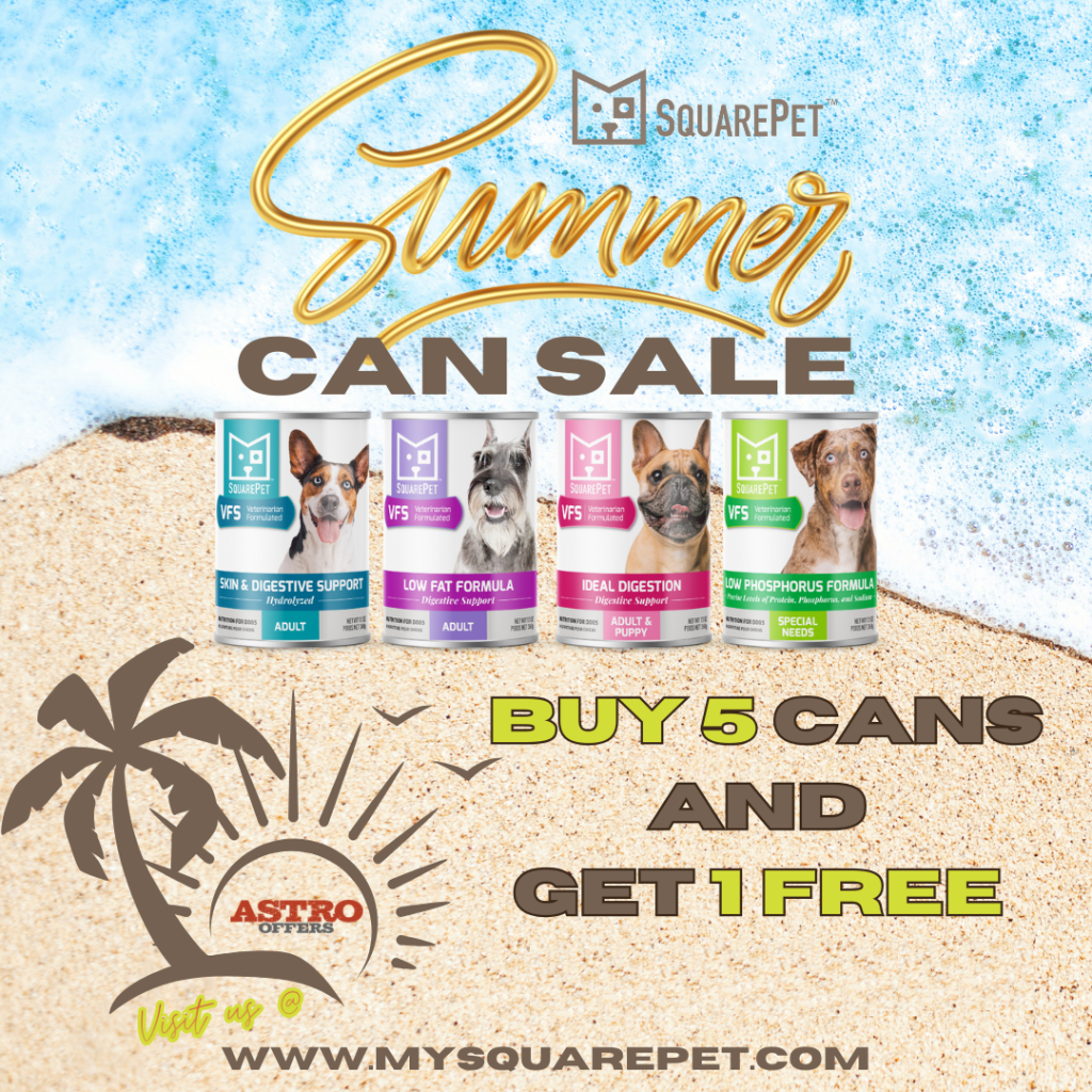 Astro | Square Pet | Buy 5, Get 1 FREE on Cans