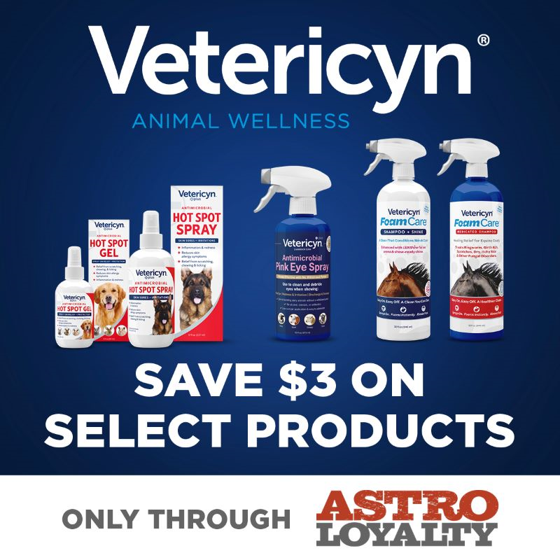 Astro | Vetericyn | $3.00 OFF Select Products