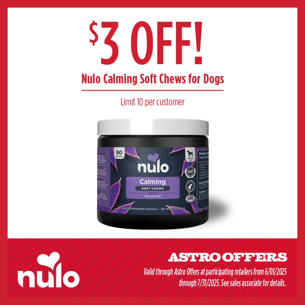 Astro | Nulo | $3.00 OFF Calming Chews