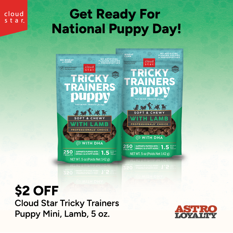 Astro |  Cloud Star | $2.00 OFF Puppy Tricky Trainers
