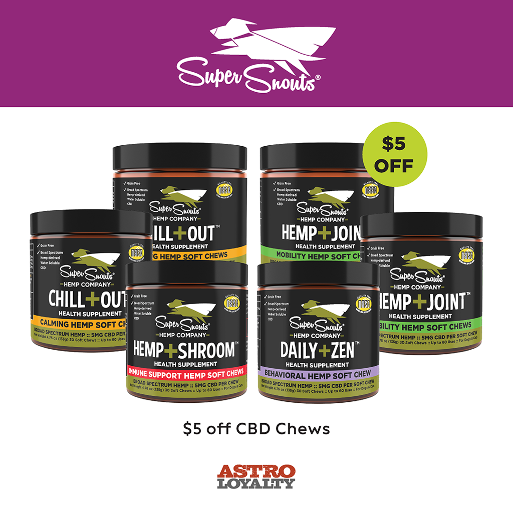 Astro | Super Snouts | $5.00 OFF CBD Soft Chews