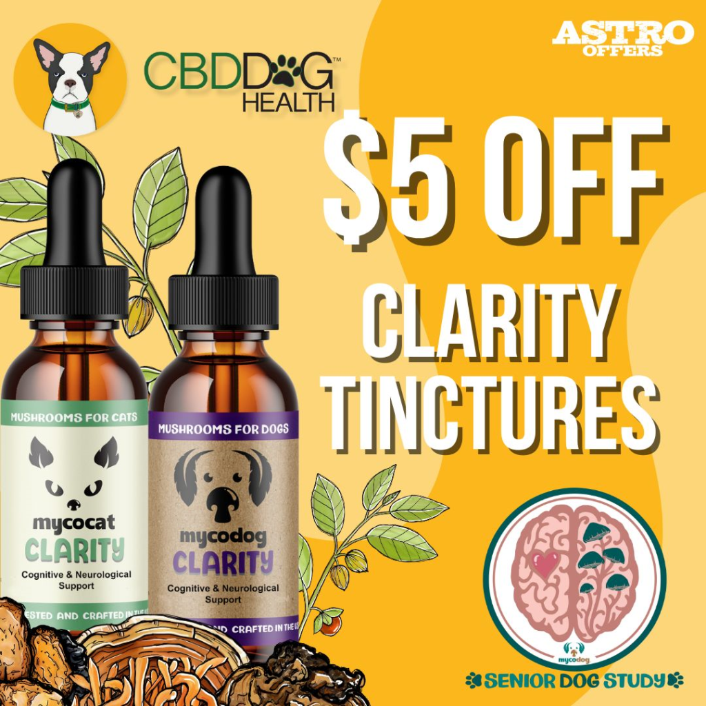 Astro | CBD Dog Health | $5.00 OFF CLARITY Tinctures
