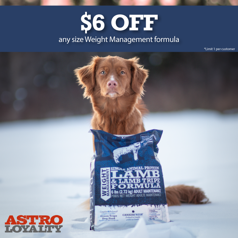 Astro | PetKind | $6.00 OFF Weight Management 