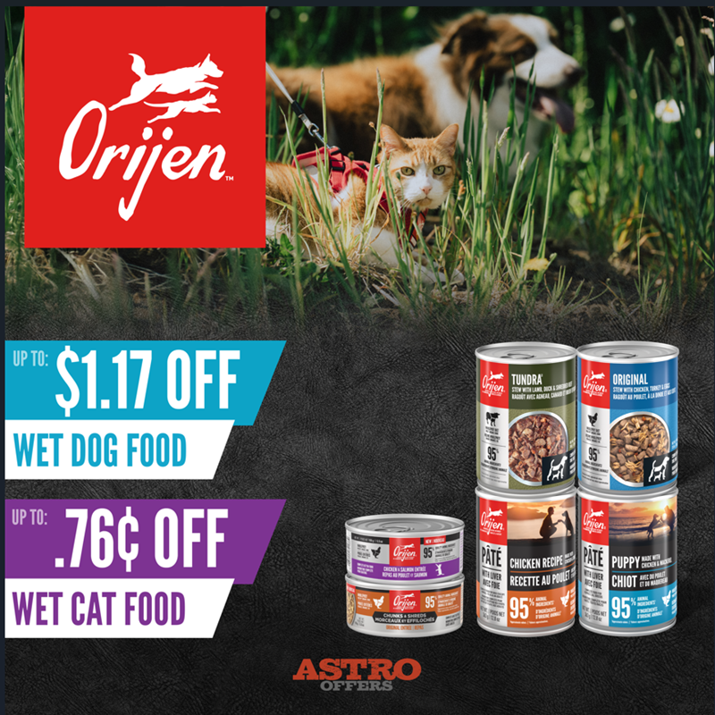 Astro | ORIJEN | Dollars OFF Wet Food