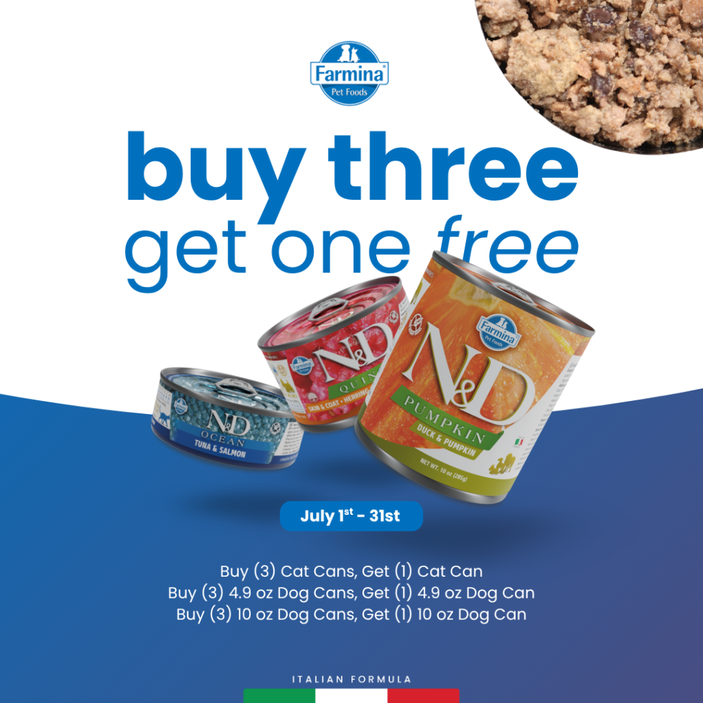 Astro | Farmina | Buy (3) 4.9oz N&D Dog Cans, Get (1) FREE!	8606014102925