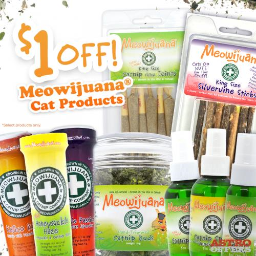 Astro | Meowijuana | $1.00 OFF Select Cat Products