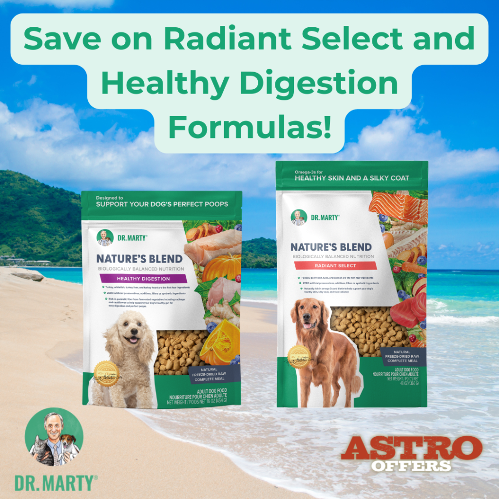Astro | Dr. Marty's US | Dollars OFF Select Nature's Blend Formulas