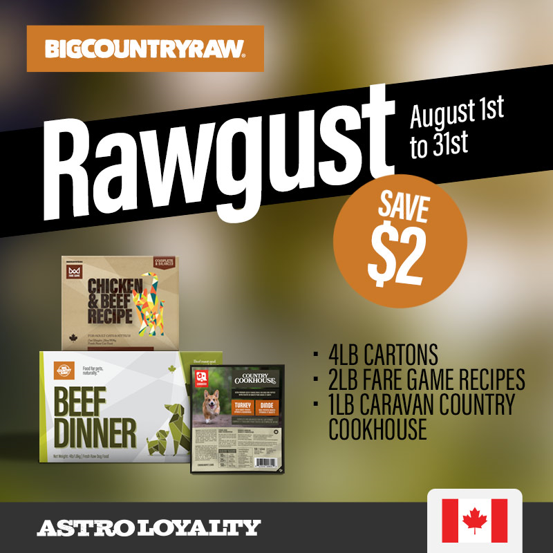 Astro | Big Country Raw | $2.00 OFF Select Raw!