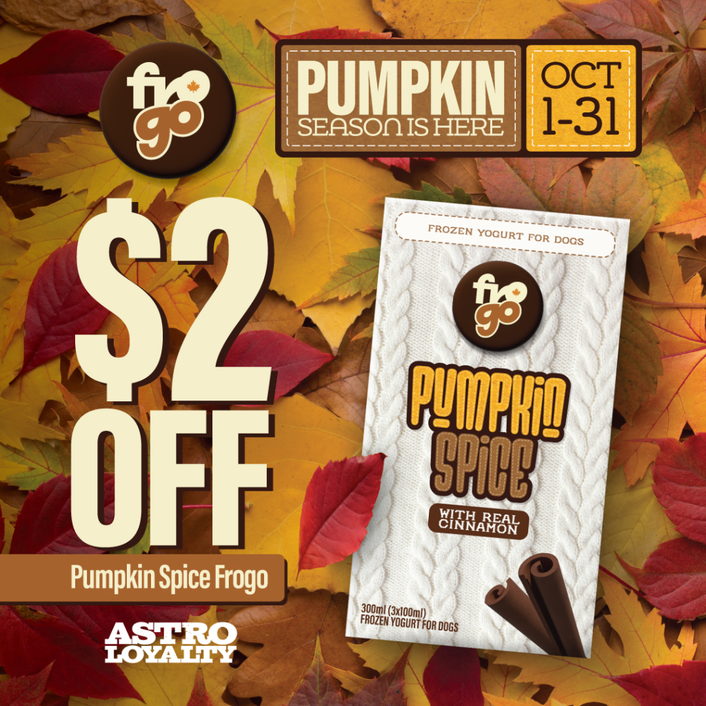 Astro | Big Country Raw | $2.00 OFF Pumpkin Spice FroGo!