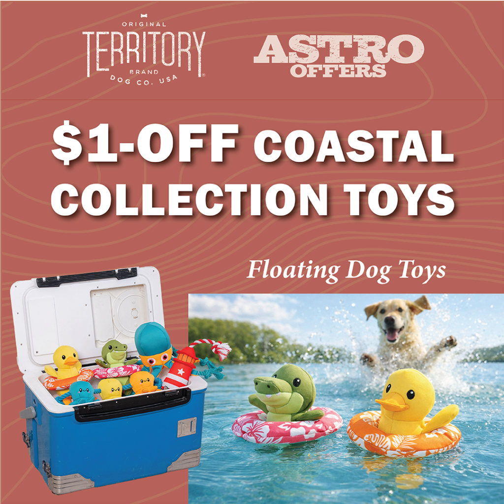 Astro | Territory | $1.00 OFF Coastal Collection Toys