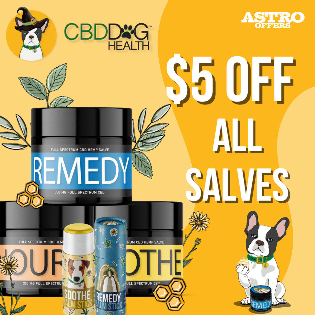 Astro | CBD Dog Health | $5.00 OFF ALL Salves
