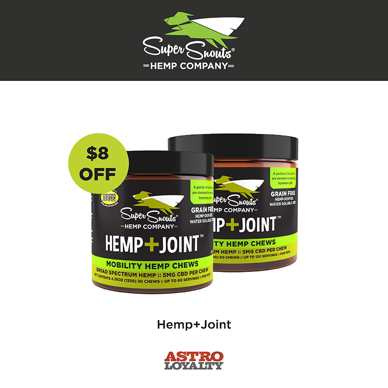 Astro | Super Snouts I $8.00 OFF Hemp+Joint