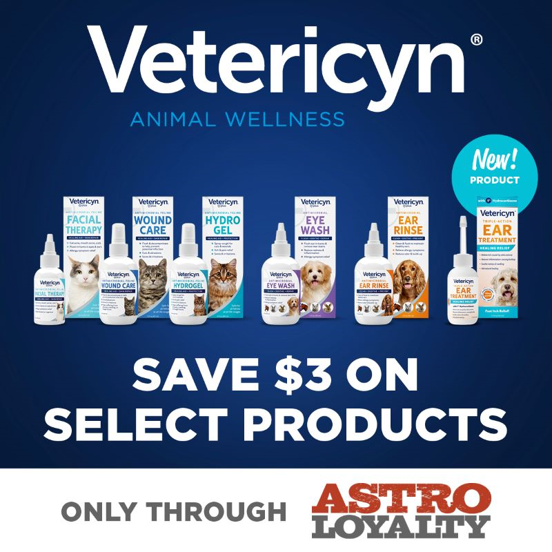 Astro | Vetericyn | $3.00 OFF Select Products