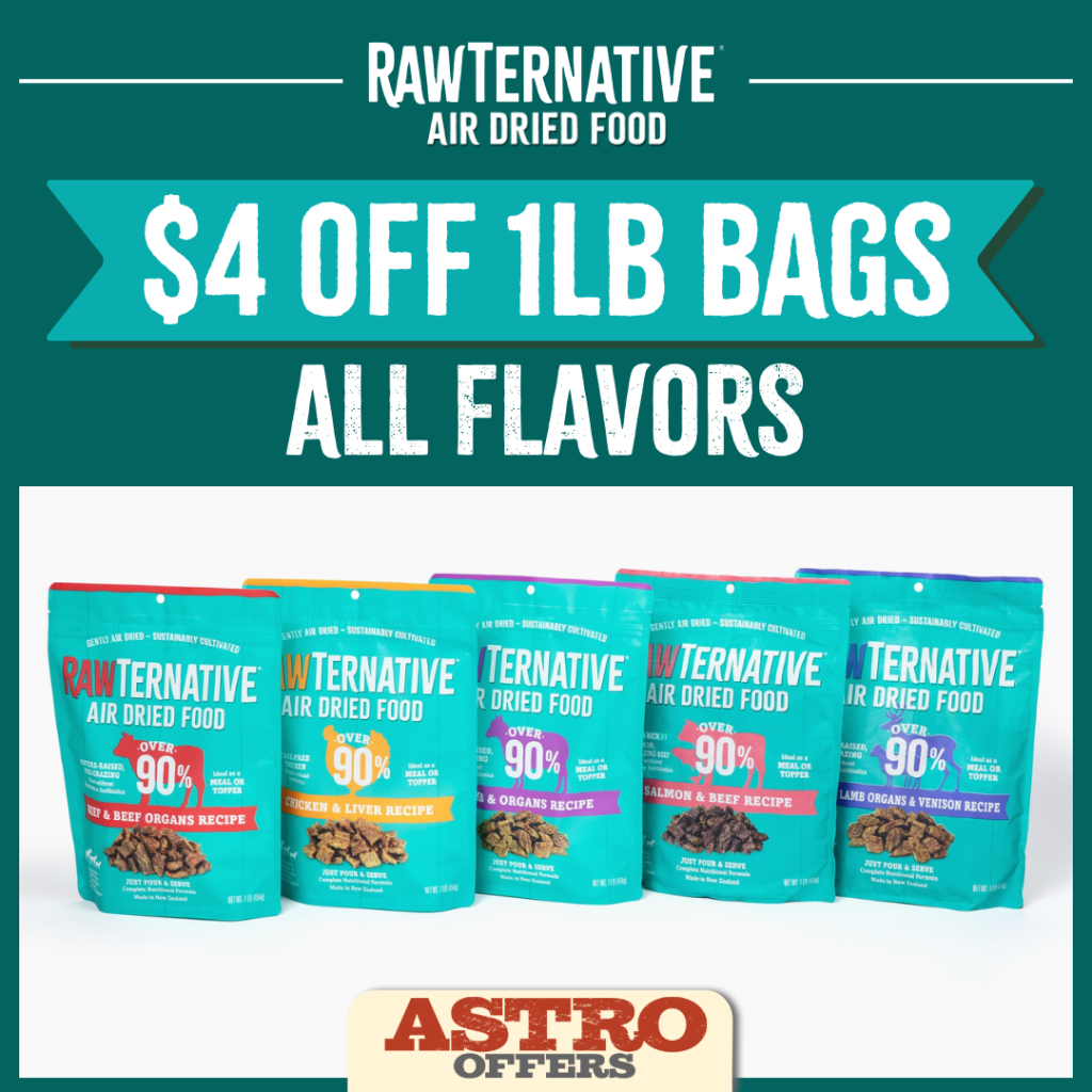 Astro | RawTernative | $4.00 OFF 1lb Bags