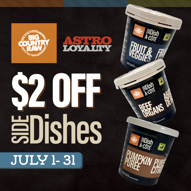 Astro | Big Country Raw | $2.00 OFF Side Dishes