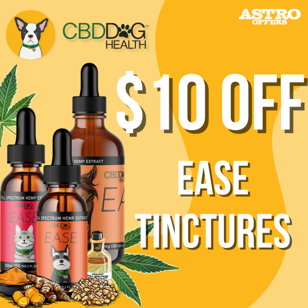 Astro | CBD Dog Health | $10.00 OFF EASE Tinctures