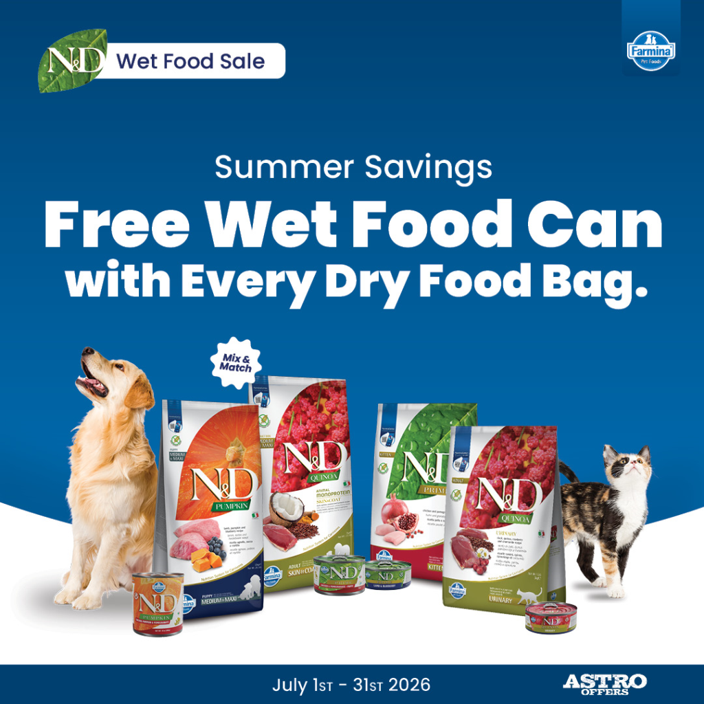 Astro | Farmina | FREE Wet Food Can with Dry Food Purchase