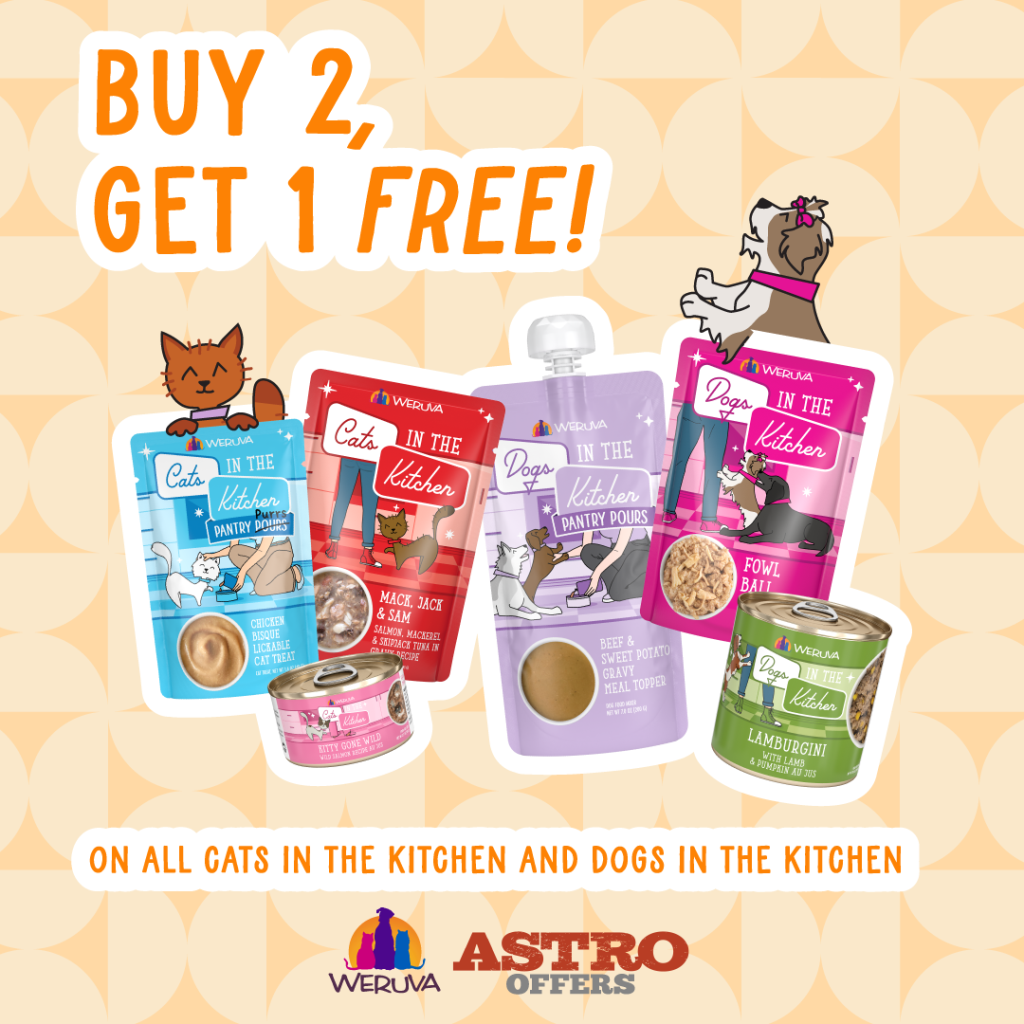 Astro | Weruva (Private Offer) | Buy 2, Get 1 FREE onl Cats In the Kitchen and Dogs In The Kitchen 
