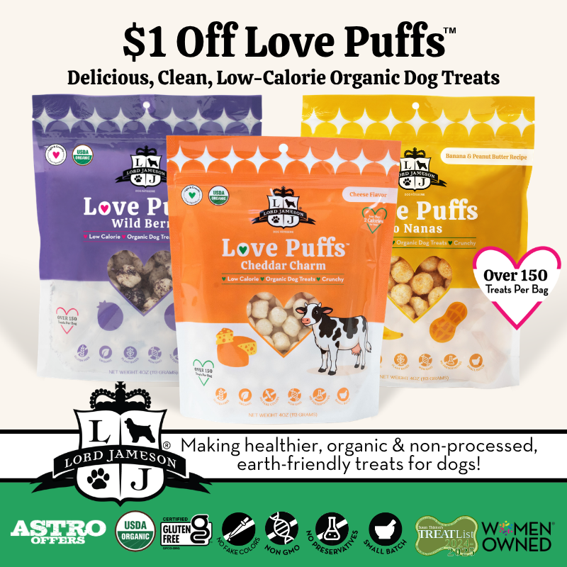 Astro | Lord Jameson | $1.00 OFF Love Puffs 