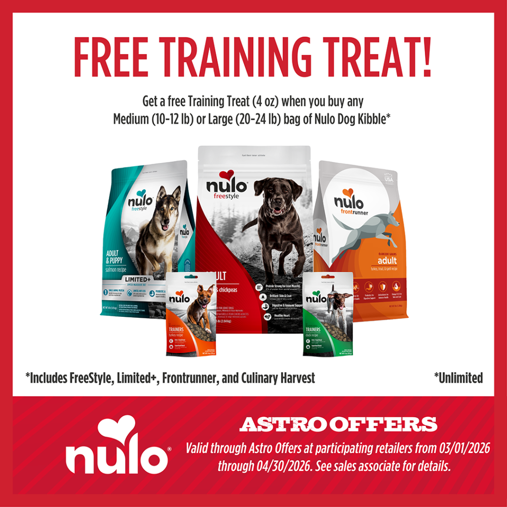 Astro | Nulo | FREE 4oz Trainer Treat with Qualifying Kibble Purchase!