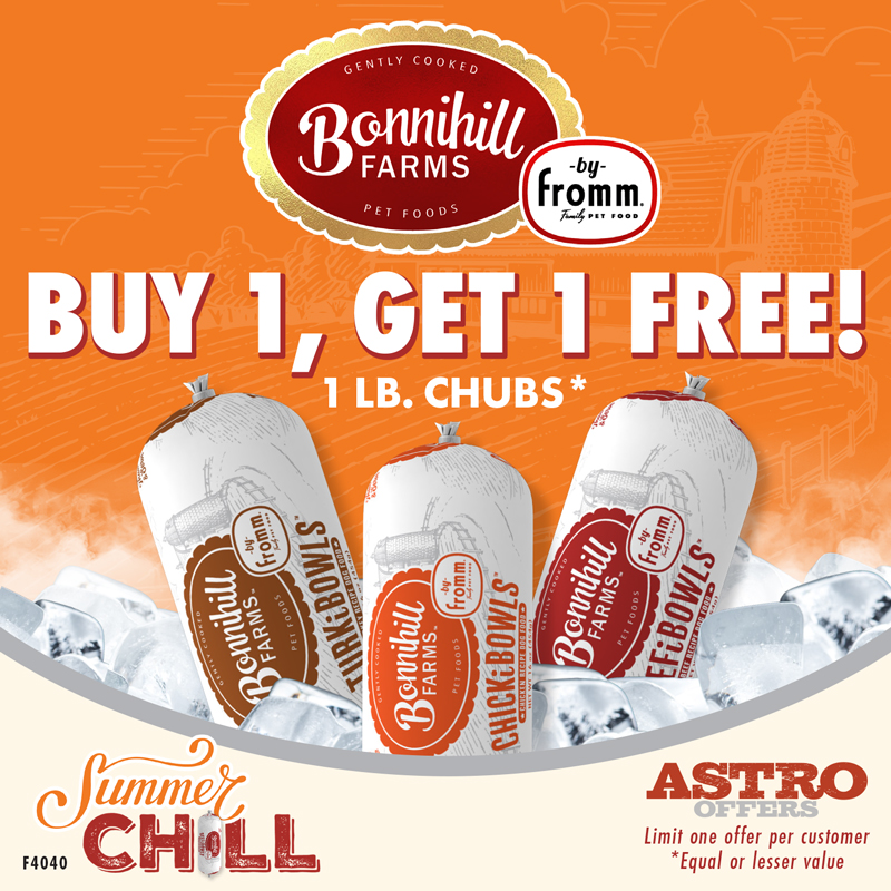 Astro | Bonnihill Farms | Buy 1, Get 1 FREE on 16oz Chubs