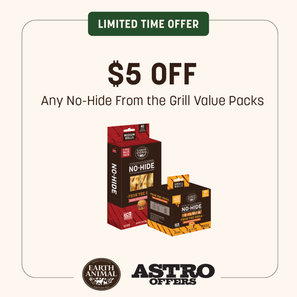 Astro | Earth Animal | $5.00 OFF No-Hide From the Grill Value Packs