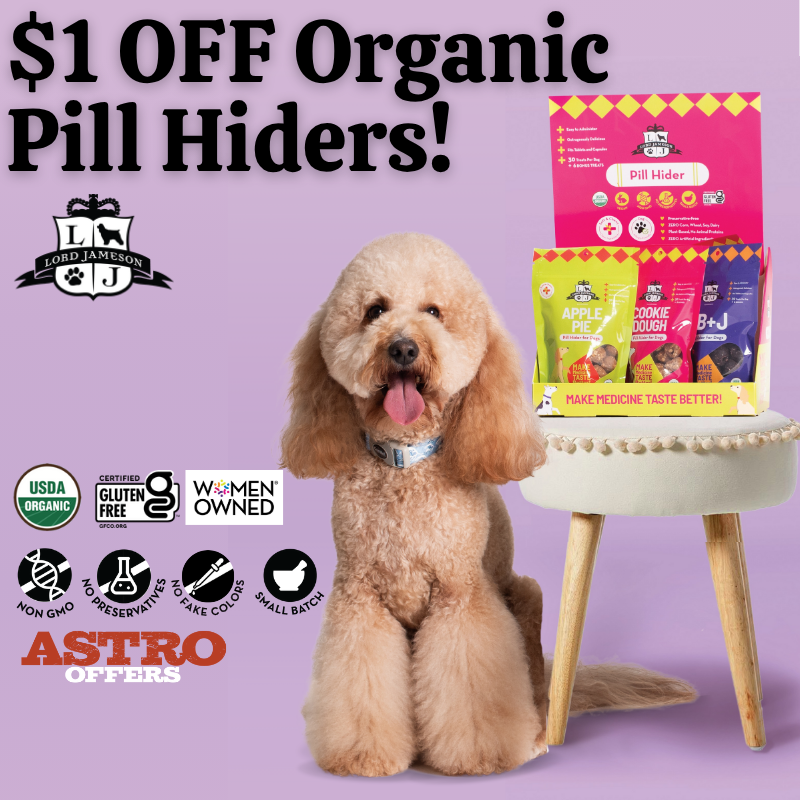 Astro | Lord Jameson | $1.00 OFF Pill Hiders