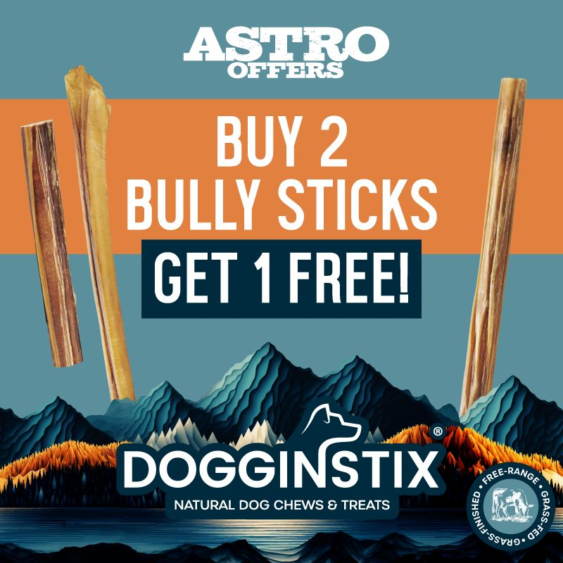 Astro | DogginStix | Buy 2, Get 1 FREE on Bully Sticks