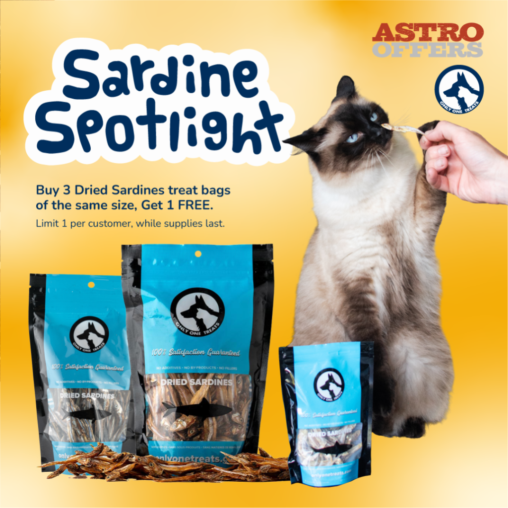 Astro | Only One Treats | Buy 3, Get 1 FREE on Dried Sardines