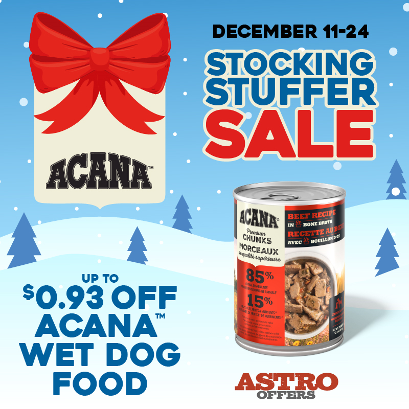 Astro | ACANA | Save on Wet Dog Food!