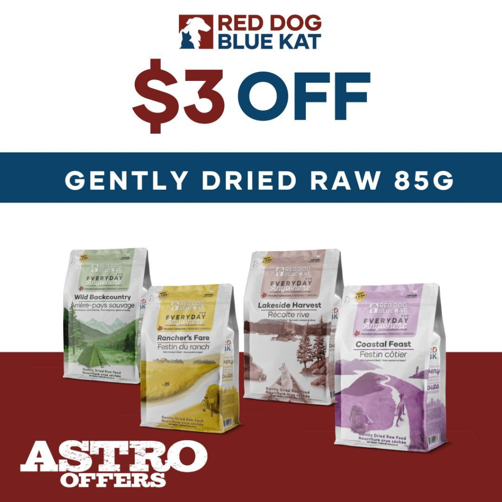 Astro | Red Dog Blue Kat | $3.00 OFF 85g Gently Dried Raw