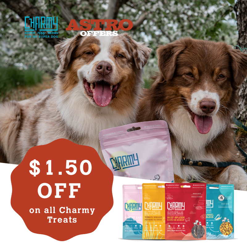 Astro | Charmy Pet | $1.50 OFF All Treats!