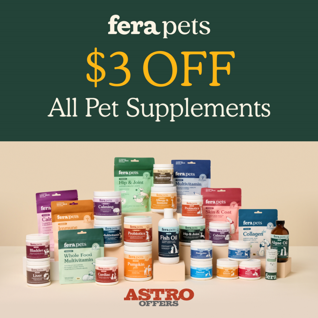 Astro | Fera Pets | $3.00 OFF All Products