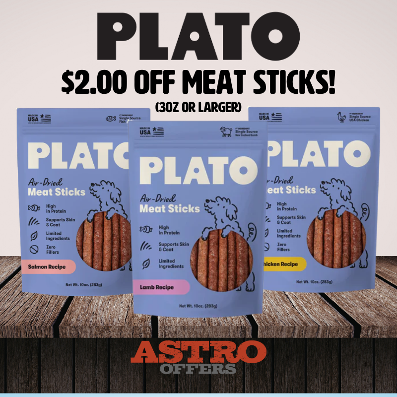 Astro | Plato | $2.00 OFF Select Meat Sticks