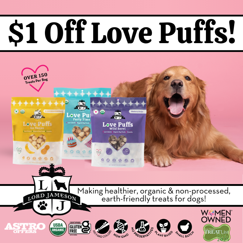 Astro | Lord Jameson | $1.00 OFF Love Puffs 