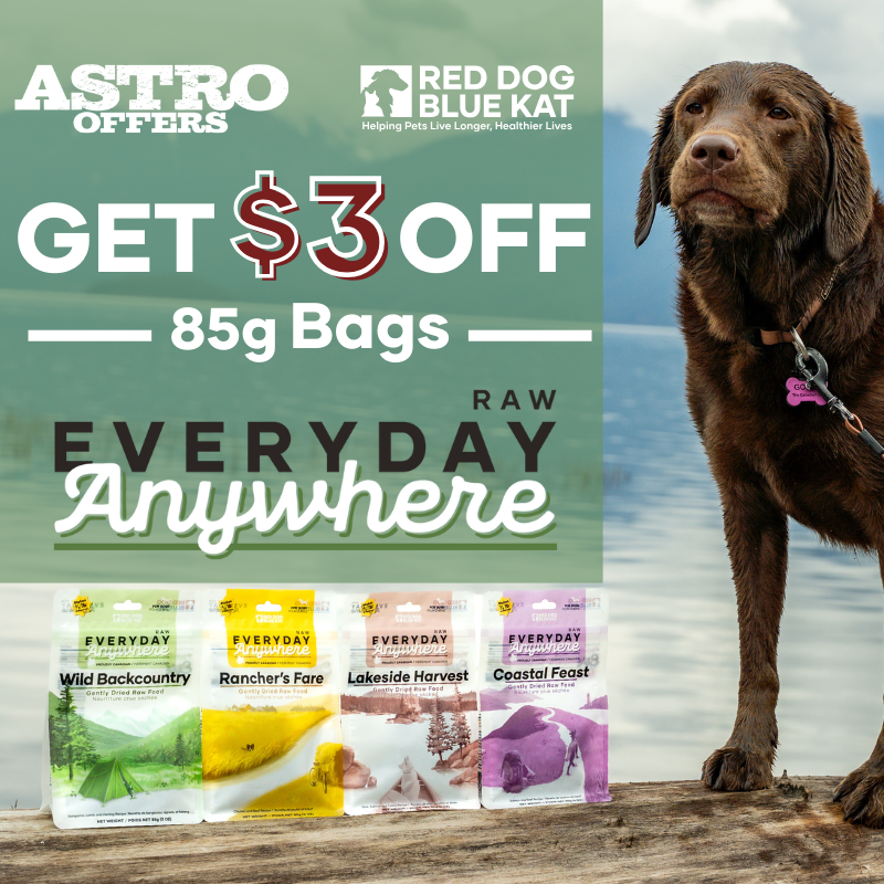 Astro | Red Dog Blue Kat | $3.00 OFF NEW 85g Everyday Raw Anywhere