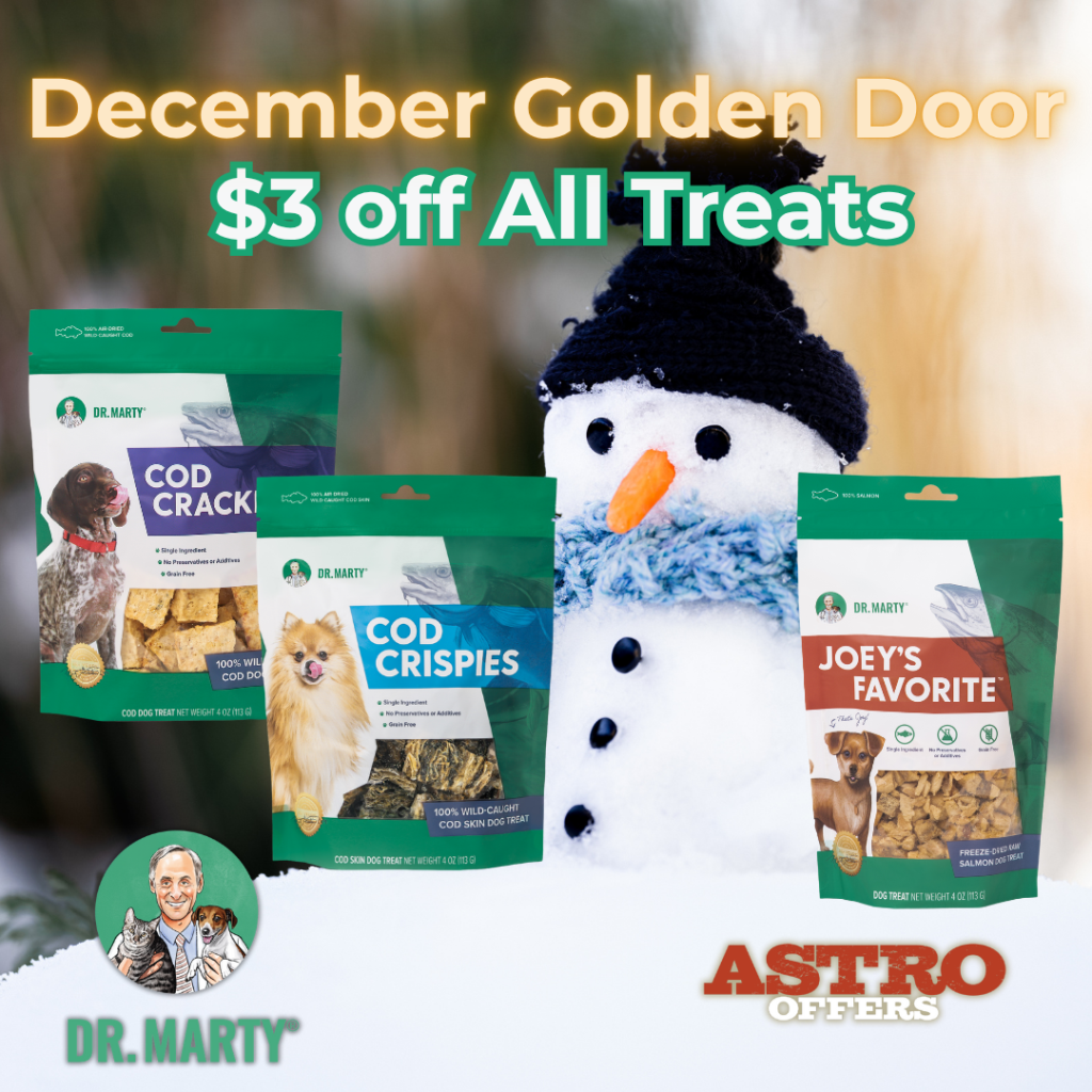 Astro | Dr. Marty's (Private Offer - Golden Door) | $3.00 OFF All Treats!