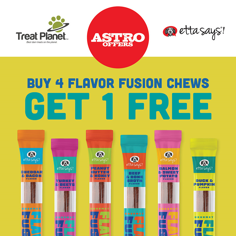 Astro | Etta Says! | Buy 4, Get 1 FREE on Flavor Fusion