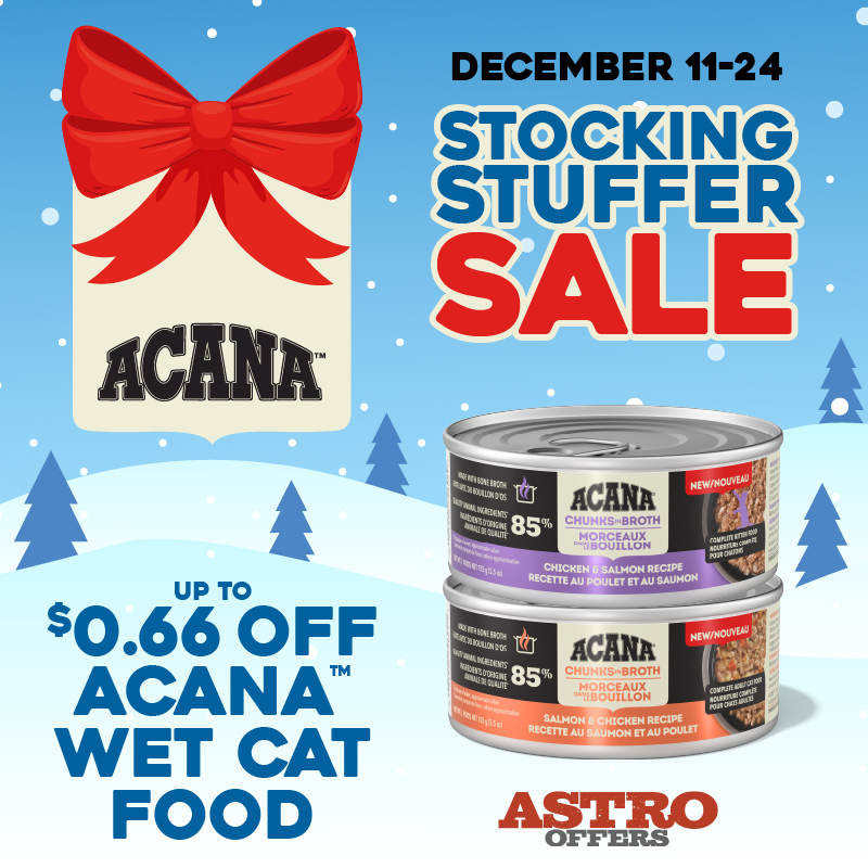 Astro | ACANA | Save on Wet Cat Food!