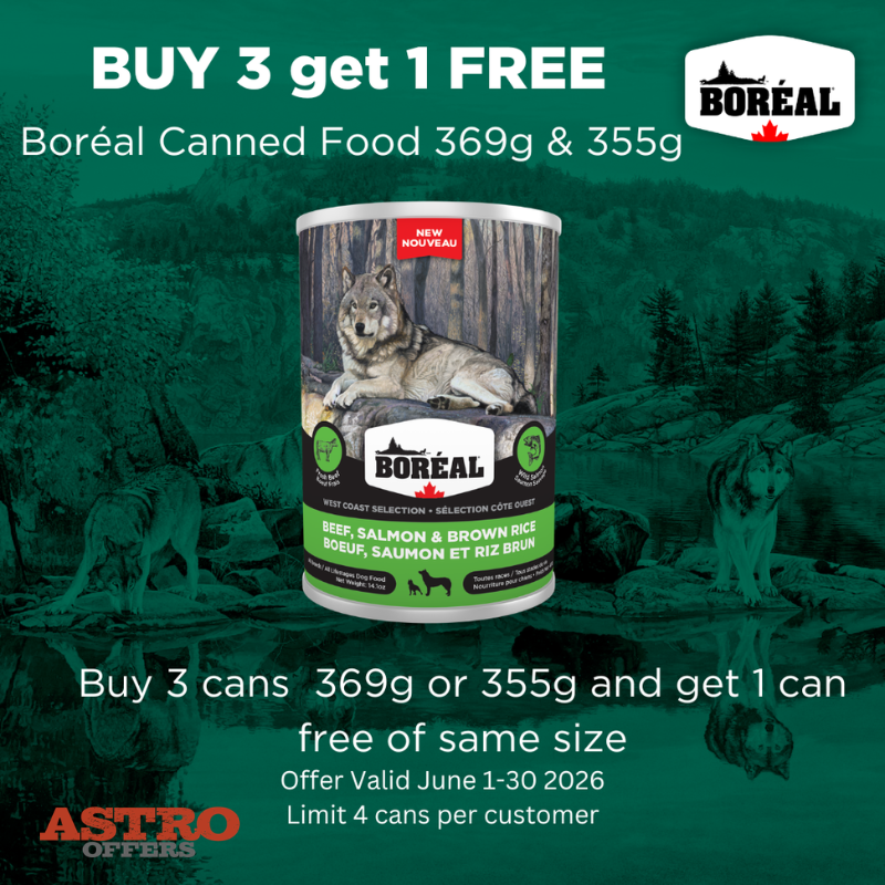 Astro | Boreal | Buy 3, Get 1 FREE on 369g Cans