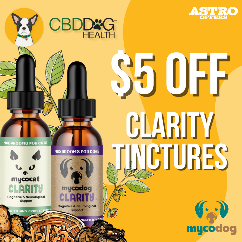 Astro | CBD Dog Health | $5.00 OFF CLARITY Tinctures