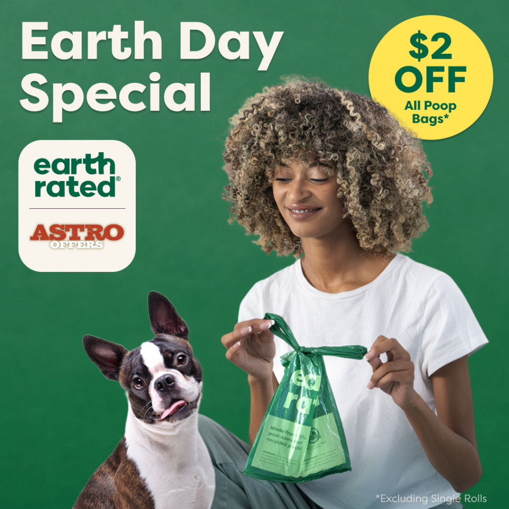 Astro | Earth Rated | $2.00 OFF Select Poop Bags