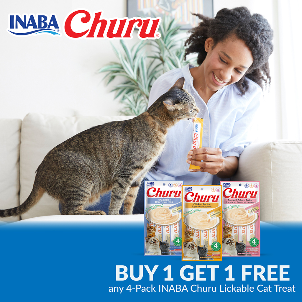Astro | Inaba Pet Foods | Buy 1, Get 1 FREE Churu 4-Pack Purees