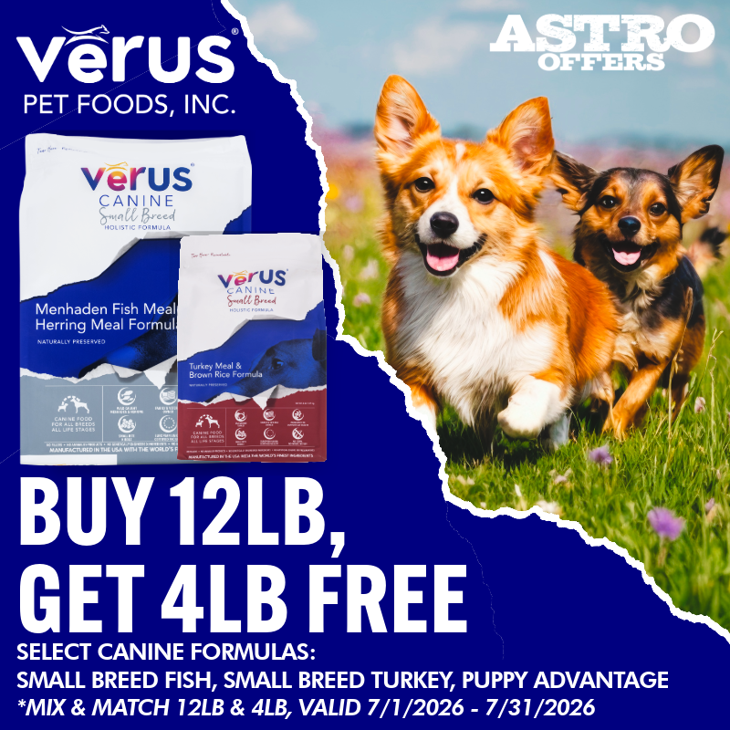 Astro | VeRUS l FREE Select 4lb Bag with Qualifying 12lb Bag Purchase