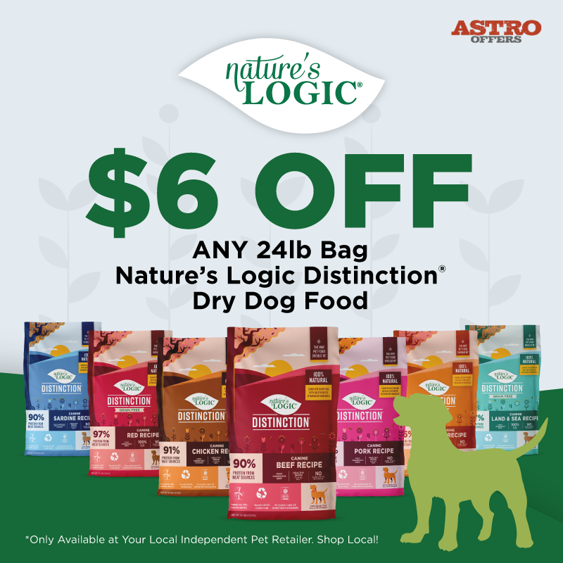 Astro | Nature's Logic | $6.00 OFF Large Bags of Distinction
