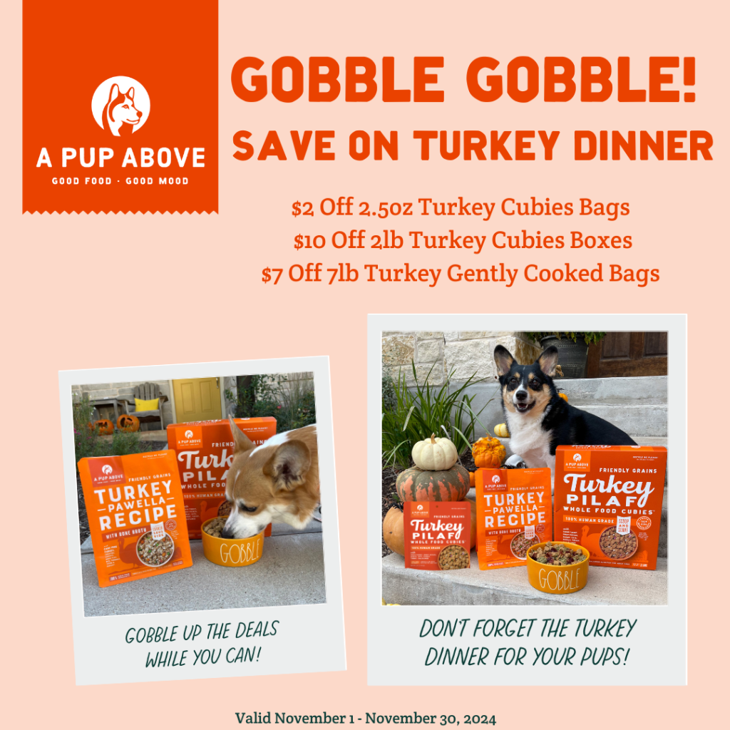 Astro | A Pup Above | Dollars OFF Select Turkey Recipes