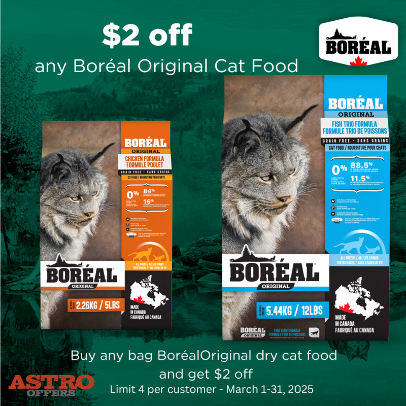 Astro | Boreal | $2.00 OFF Original Cat Food