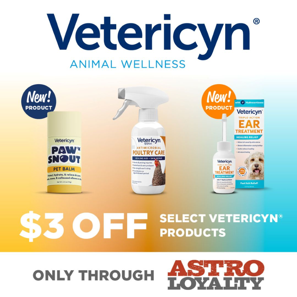 Astro | Vetericyn | $3.00 OFF Select Products