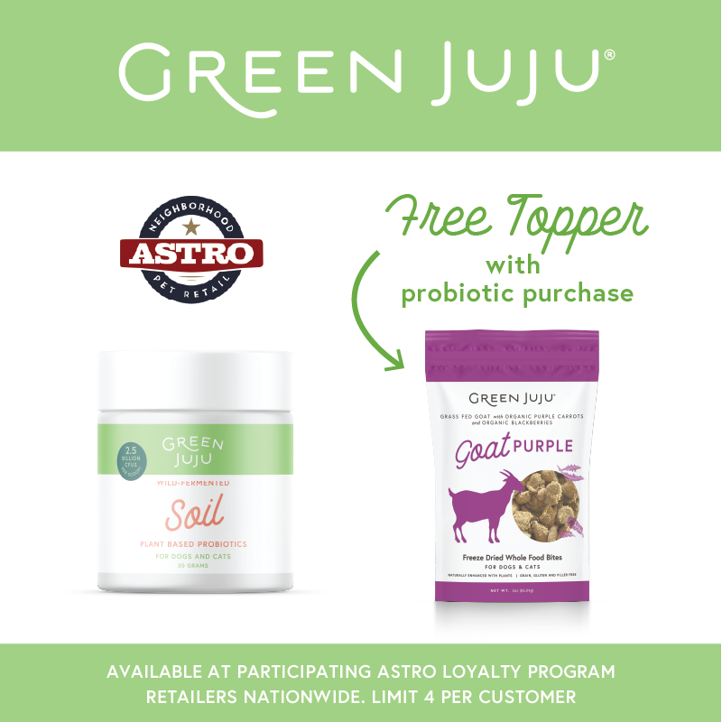 Astro | Green Juju | FREE Whole Food Topper with Probiotic Purchase