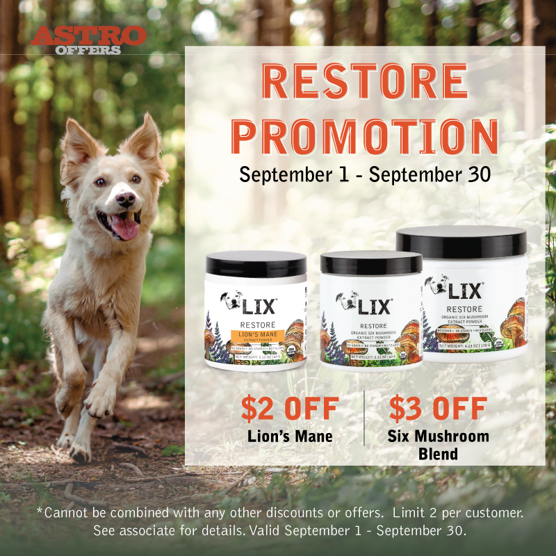 Astro | LIX | Dollars OFF Restore